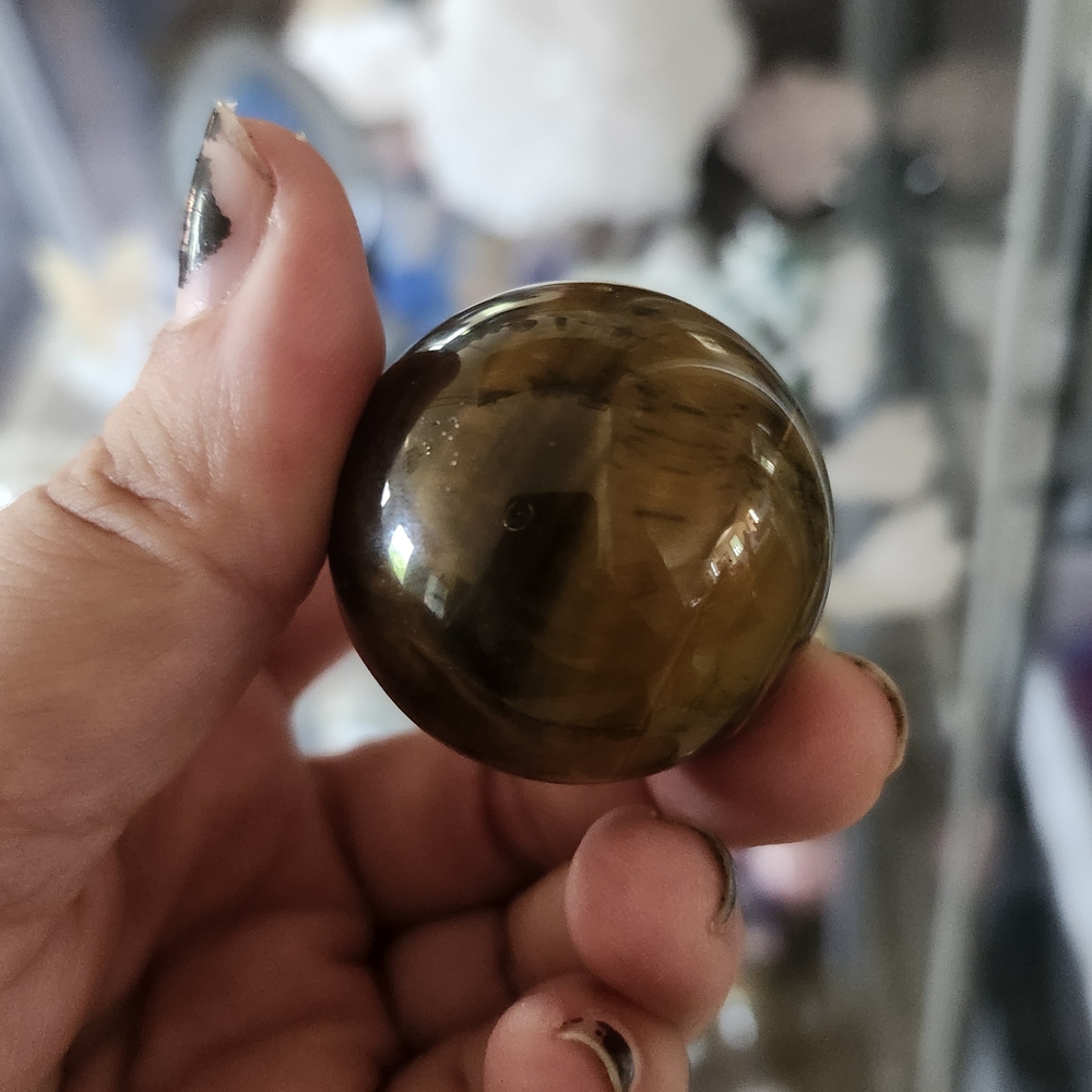 Small Tigers Eye Sphere